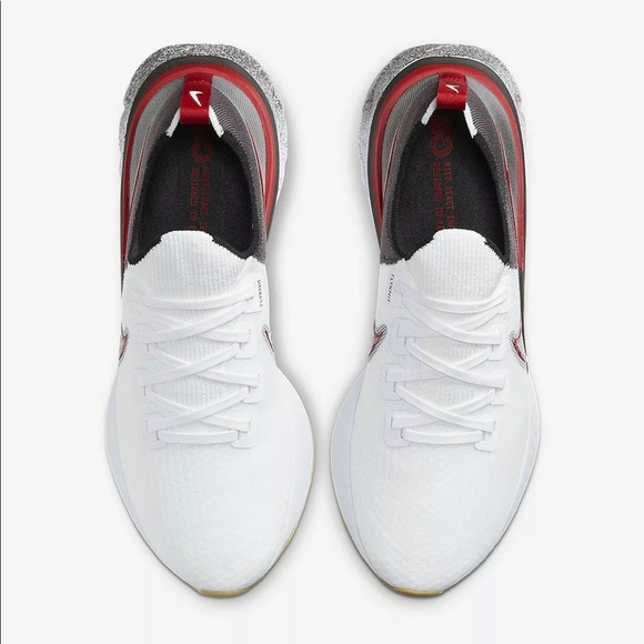 Nike React Infinity Run FK White Flyknit CW5245 - Picture 3 of 8